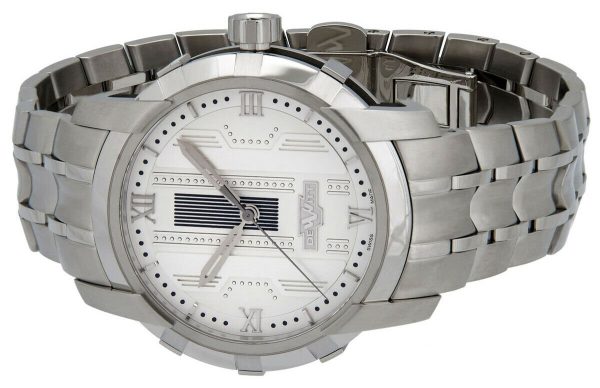 Dewitt Glorious Knight Automatic Steel Mens Watch Silver Dial FTV.HMS.002.S Online Hot Sale