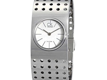 Calvin Klein Grid Women s Quartz Watch K8324120 Online Sale