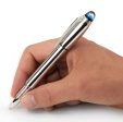 Montblanc StarWalker Platinum-Coated Metal Ballpoint Pen 118877 Supply