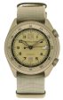 Hamilton Khaki Aviation Pilot Pioneer Automatic Aluminum Beige Canvas Strap Men’s Watch Date H80435895 Fashion