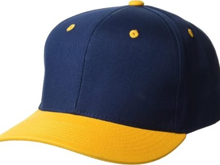 Top Headwear Polyester Two-Tone Flat Bill Snapback Embroidered with your Logo For Sale