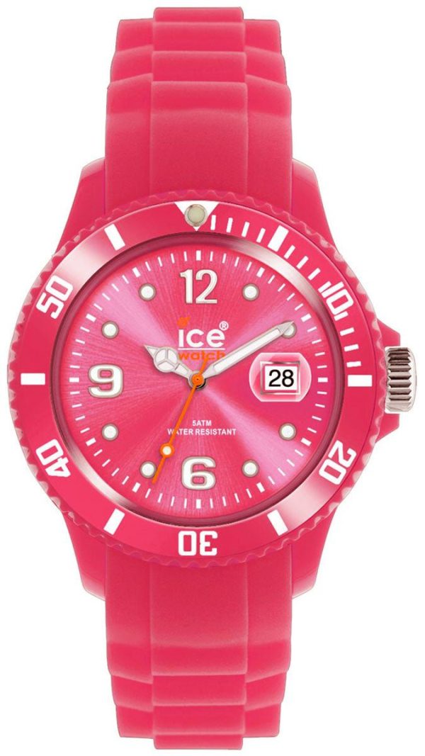 Ice-Watch Ice-Winter Sili Collection Polyamide and Silicone Honey Pink Mens Watch SW.HP.B.S.11 Hot on Sale