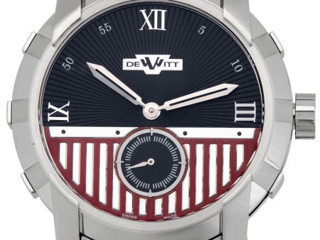 Dewitt Glorious Knight Automatic Stainless Steel Mens Watch FTV.PTS.001.S For Discount