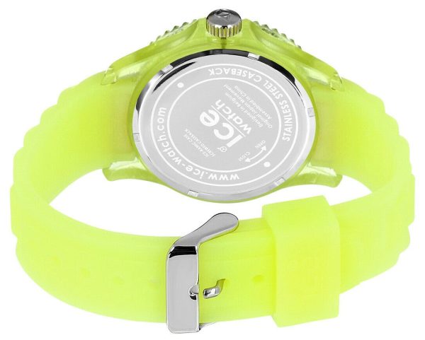 Ice-Watch Ice-Glow Polyamide & Silicon Womens Yellow Watch GL.GY.S.S.11 For Discount