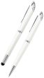 Swarovski 5224364 Crystal Starlight Ballpoint & Stylus Pen Set White For Sale