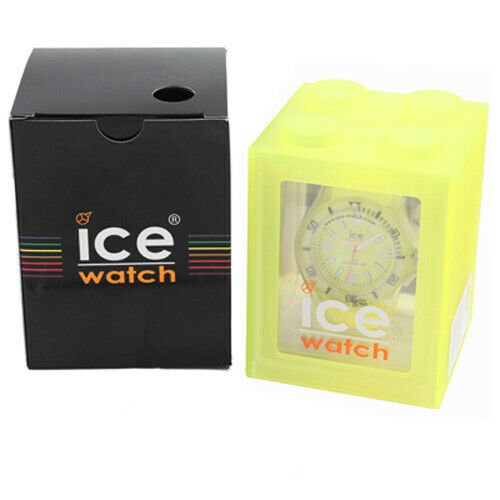 Ice-Watch Ice-Glow Polyamide & Silicon Unisex Yellow Watch GL.GY.U.S.11 Online