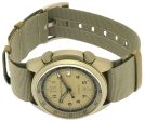 Hamilton Khaki Aviation Pilot Pioneer Automatic Aluminum Beige Canvas Strap Men’s Watch Date H80435895 Fashion