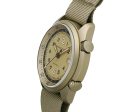 Hamilton Khaki Aviation Pilot Pioneer Automatic Aluminum Beige Canvas Strap Men’s Watch Date H80435895 Fashion