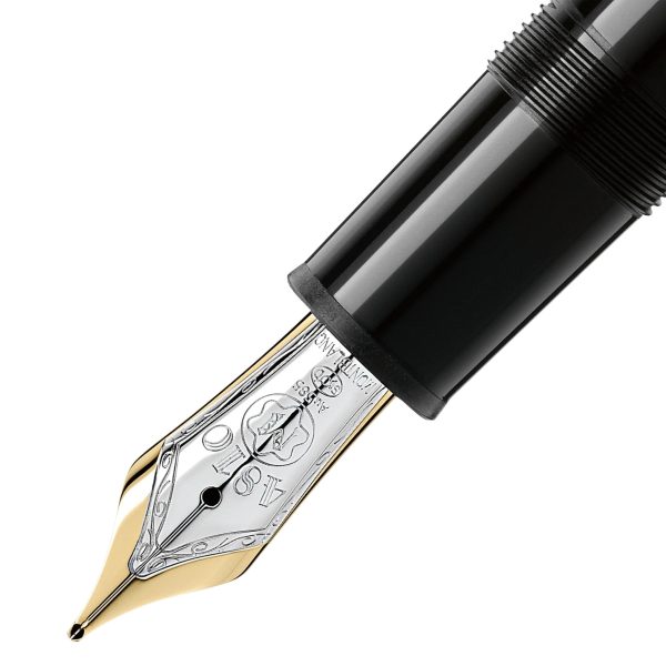 Montblanc Meisterstuck Black Resin LeGrand Traveler Fountain Pen 114226 Online