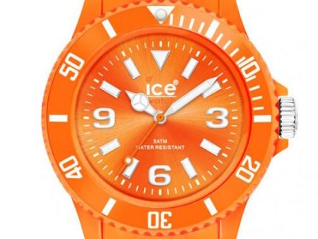 Ice-Watch Classic Solid Polyamide Unisex Orange Watch Quartz CS.OE.U.P.10 Hot on Sale