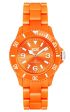 Ice-Watch Classic Solid Polyamide Unisex Orange Watch Quartz CS.OE.U.P.10 Hot on Sale