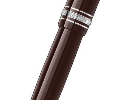 Montblanc Meisterstuck Le Petit Prince and Aviator LeGrand Fountain Pen Special Edition Medium Nib Brown Resin 119660 Online now