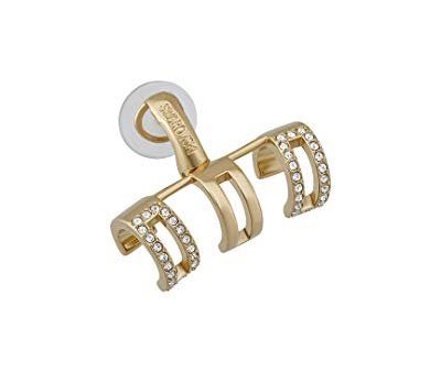 Swarovski Crystal Cubist Plated Ear Cuff Online now