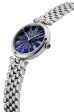 Frederique Constant Classics Art Deco Stainless Steel Blue Dial Quartz Womens Watch FC-200MPN2AR6B Online now