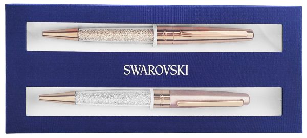 Swarovski Crystalline Stardust Ballpoint Pen Set 5561657 Fashion