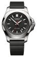 Victorinox Swiss Army I.N.O.X. Stainless Steel Black Dial Black Rubber Strap Date Divers Quartz Mens Watch 241682.1 Fashion