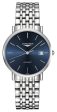 Longines Elegant Automatic Stainless Steel Blue Dial Date Mens Watch L4.810.4.92.6 Supply