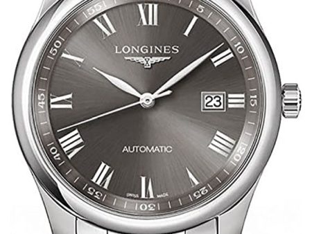 Longines Master Collection Automatic Stainless Steel Gray Dial Date Mens Watch L2.793.4.71.6 Online Hot Sale