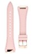 Frederique Constant Highlife Steel & Rose Gold Plated Silver Dial Diamonds Interchangeable Pink Rubber Strap Date Quartz Womens Watch FC-240VD2NH2B Online Sale