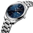 Longines Master Collection Automatic Stainless Steel Blue Dial Date Month Mens Watch L2.910.4.92.6 Cheap