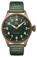 IWC Big Pilot Spitfire Automatic Bronze Green Dial Green Leather Strap Mens Watch IW329702 Online Sale