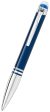 Montblanc StarWalker Blue Planet Metal Doue Ballpoint Pen 125288 Discount