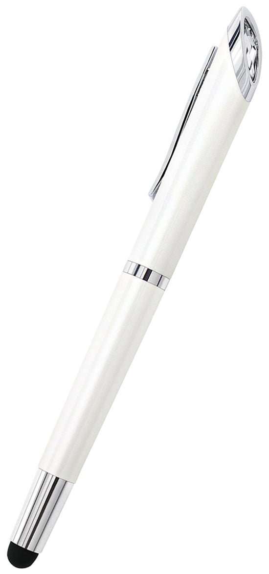 Swarovski 5224381 Crystal Starlight Stylus Ballpoint Pen White For Sale