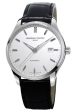 Frederique Constant Classics Index Automatic Stainless Steel Silver Dial Black Leather Strap Date Mens Watch FC-303S5B6 Fashion