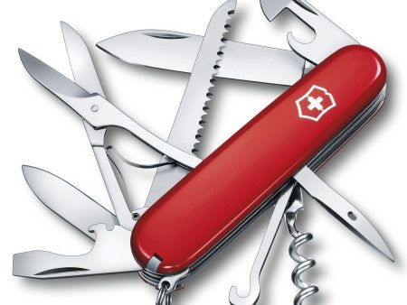 Victorinox Swiss Army Huntsman Red Medium Pocket Knife with 15 Functions 1.3713 Discount