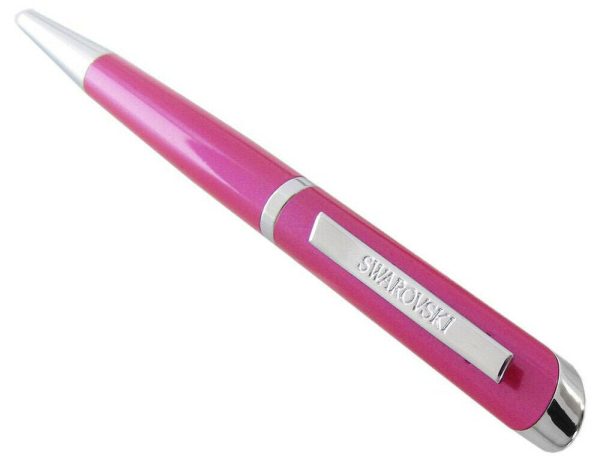 Swarovski 5224368 Crystal Starlight Ballpoint Agenda Pen Fuchsia Pink on Sale