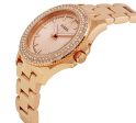 Fossil Retro Traveller Rose Gold-Tone Stainless Steel Rose Gold Dial Date Crystals Quartz Womens Watch AM4454 For Cheap