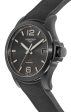 Longines Conquest V.H.P. Black PVD Black Dial Black Rubber Strap Perpetual Calendar Date Quartz Mens Watch L3.716.2.56.9 Discount