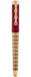 Limited Edition Montegrappa Al Tarikh Yuktab Fine Nib Maroon Yellow Gold Fountain Pen ISZ4F2IY_Q For Cheap