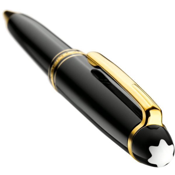 Montblanc Meisterstuck Gold-Coated Black Resin Classique Ballpoint Pen 10883 Cheap