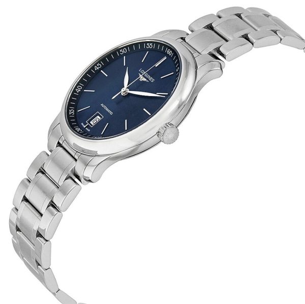 Longines Master Collection Automatic Stainless Steel Blue Dial Date Mens Watch L2.628.4.92.6 Hot on Sale