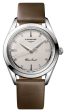 Longines Heritage Classic Silver Arrow Automatic Silver Dial Brown Leather Strap Mens Watch L2.834.4.72.2 For Cheap