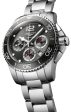 Longines HydroConquest Automatic Chronograph Stainless Steel Gray Dial Date Divers Mens Watch L3.783.4.76.6 For Discount