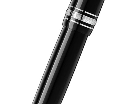 Montblanc Meisterstuck Platinum-Coated Black Resin LeGrand Rollerball Pen 7571 For Discount