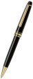 Montblanc Meisterstuck Gold-Coated Black Resin Classique Ballpoint Pen 10883 Cheap