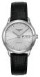 Longines Flagship Automatic Stainless Steel Silver Dial Black Leather Strap Day Date Mens Watch L4.899.4.72.2 Supply